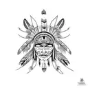 indigena tribe tatto tattoo design idea