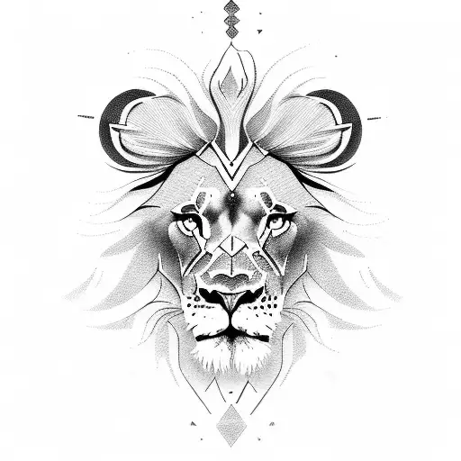 Lion 2002 roaring tattoo design idea