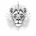 Lion 2002 roaring tattoo design idea