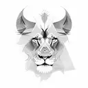 Lion 2002 roaring tattoo design idea
