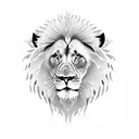Lion 2002 roaring tattoo design idea