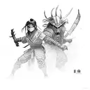 kenshi from mortal kombat tattoo design idea