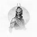 kenshi from mortal kombat tattoo design idea