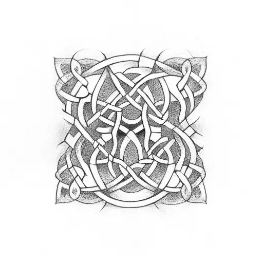 Celtic Knot tattoo design idea