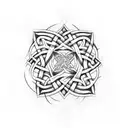 Celtic Knot tattoo design idea