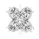 celtic knots tattoo design idea