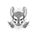 Patriot tattoo design idea