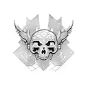 Patriot tattoo design idea