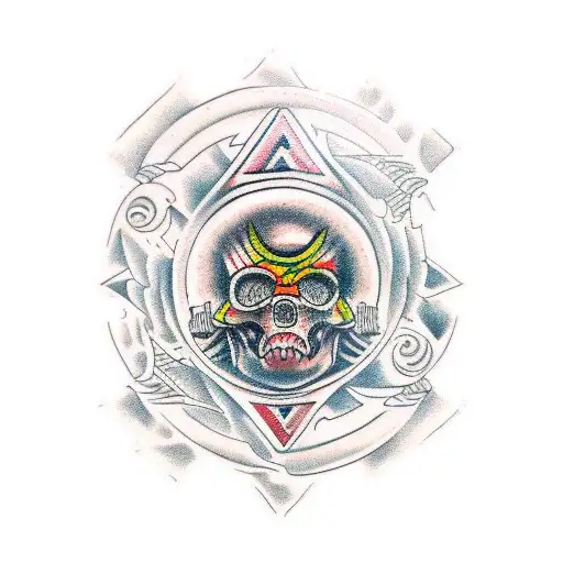 Tezcatlipoca  tattoo design idea