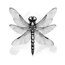 Dragonfly tattoo design idea