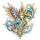 Yu-Gi-Oh! tattoo design idea