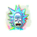 rick and morty tattoo design idea