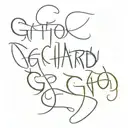 text "Go hard or go nahui" tattoo design idea