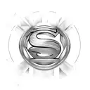 Superman  tattoo design idea