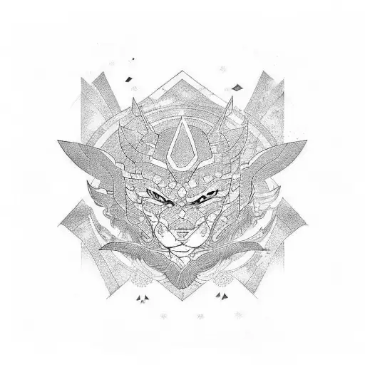 genshin impact tattoo design idea