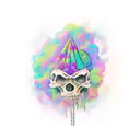 Acid Wizard tattoo design idea