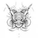 tortuga tattoo design idea