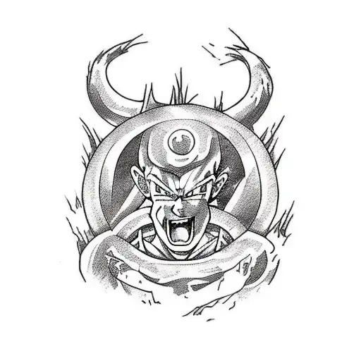 Dragon Ball Super tattoo design idea