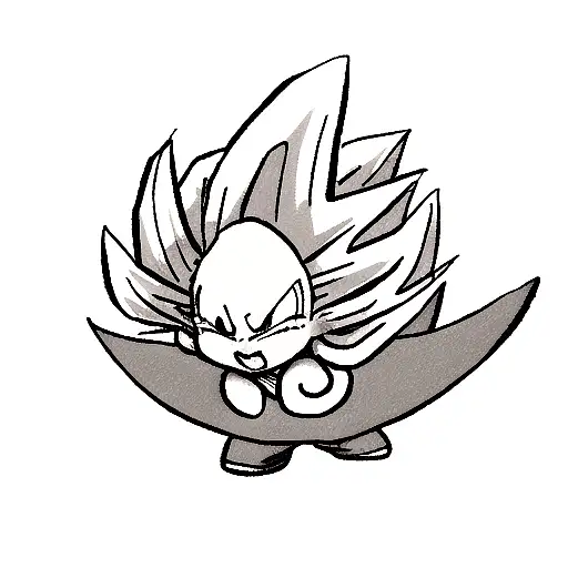 Dragon Ball Super tattoo design idea