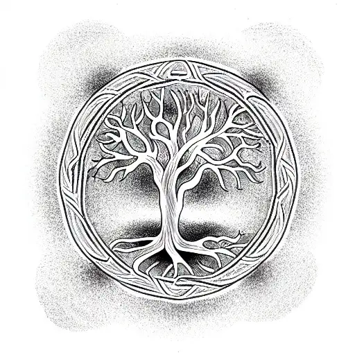 Tree of Life tattoo design idea