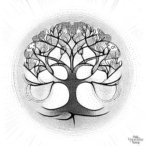 Tree of Life tattoo design idea