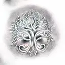 Tree of Life tattoo design idea