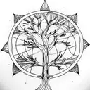 Tree of Life tattoo design idea