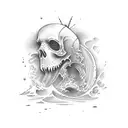 surfer tattoo design idea