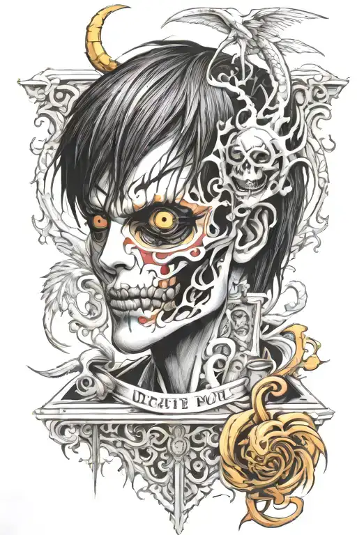 death note  tattoo design idea