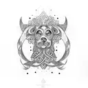 Irish romanian tattoo design idea