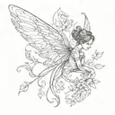 Fairy Wings tattoo design idea