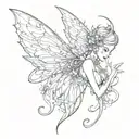 Fairy Wings tattoo design idea