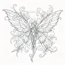 Fairy Wings tattoo design idea
