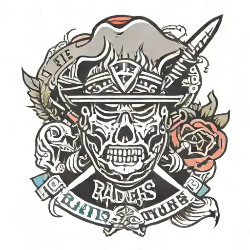 raiders tattoo design idea
