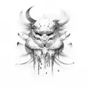 Direito lei tattoo design idea