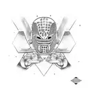 wrestling since i was a child tattoo design idea