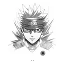 Uchiha obito tattoo design idea