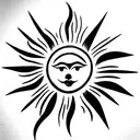 The design could feature a small sun symbol with an open book in the center, radiating its rays outward. tattoo design idea