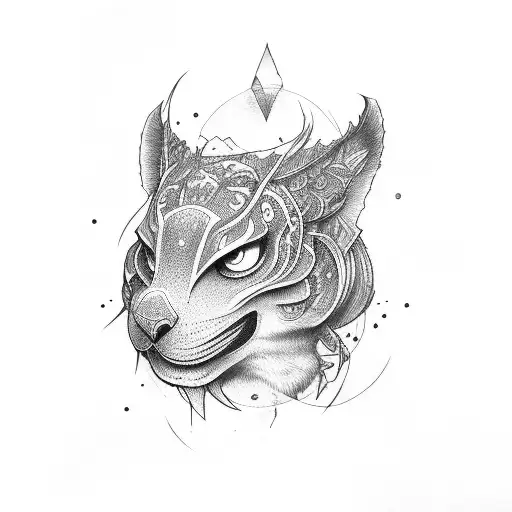 garzas tattoo design idea