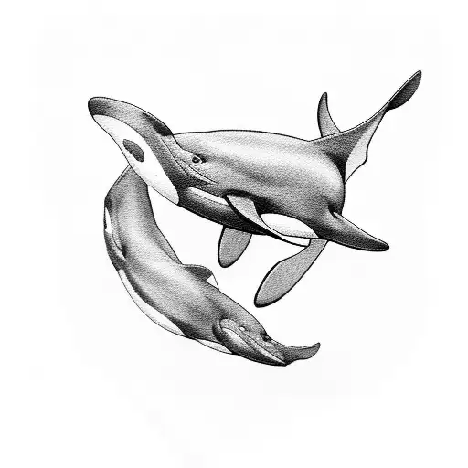 orca tattoo design idea