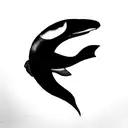 orca tattoo design idea