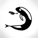 orca tattoo design idea