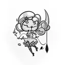 betty boop  tattoo design idea