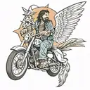 Waylon Jennings Flying W  tattoo design idea