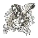 Waylon Jennings Flying W  tattoo design idea