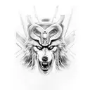 thor, odin, fenrir tattoo design idea