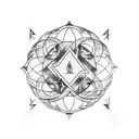 occult sign  tattoo design idea