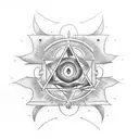 occult sign  tattoo design idea