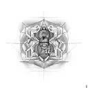 code matrix diabetes tattoo design idea