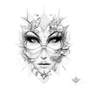 The creation of adam tattoo design idea